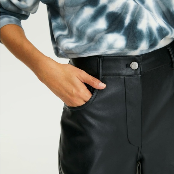 Aritzia Wilfred Free Oracle Leather Pant S~6 - Picture 6 of 12